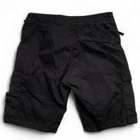 Stone Island Black Cargo Shorts (29W)