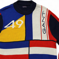 GANT Rough Weather Sailing Multicolour Knit Jumper (L)