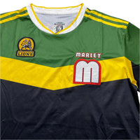 Bob Marley Vintage Football Jersey T Shirt (2XL)