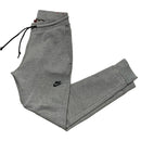 Nike Grey and Black Tech Fleece Bottoms (S)