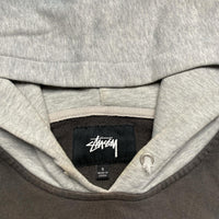 Stussy Grey Two Tone Hoodie (S)