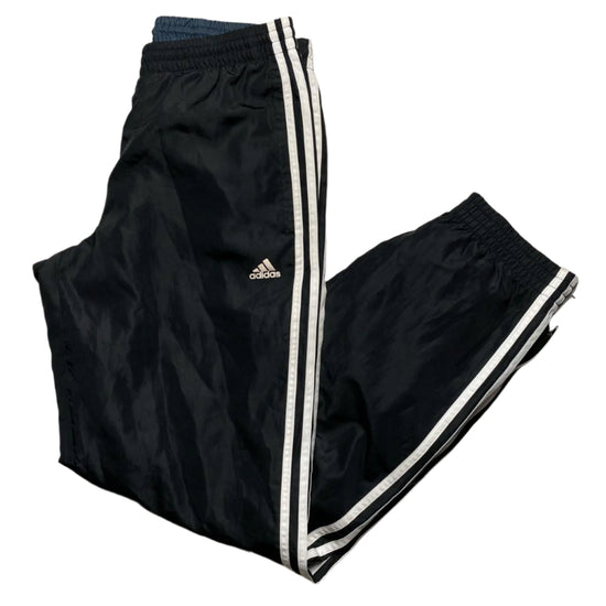 Adidas Climalite Black and White Shell Trackpant Bottoms (S)