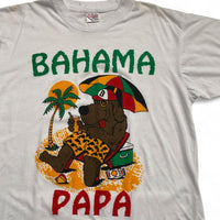 Bahama Papa Dog Vintage White T Shirt (M)