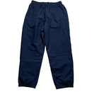 Nike Swoosh Navy and White Shell Trackpant Baggy Bottoms (XL)