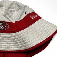 San Francisco 49ers White and Red Bucket Fisherman Hat