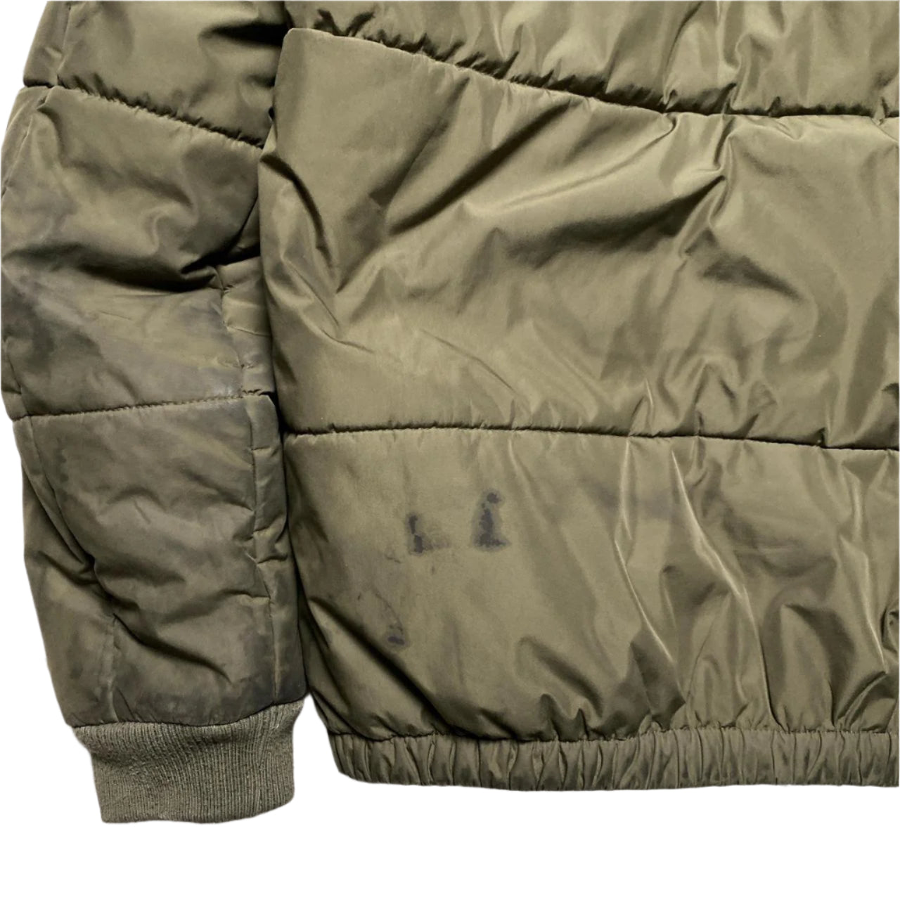 True Religion Khaki Puffer Jacket (S)
