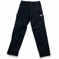 Lifes a Beach No Fear Eyes Cargo Trousers Black and White (32W)