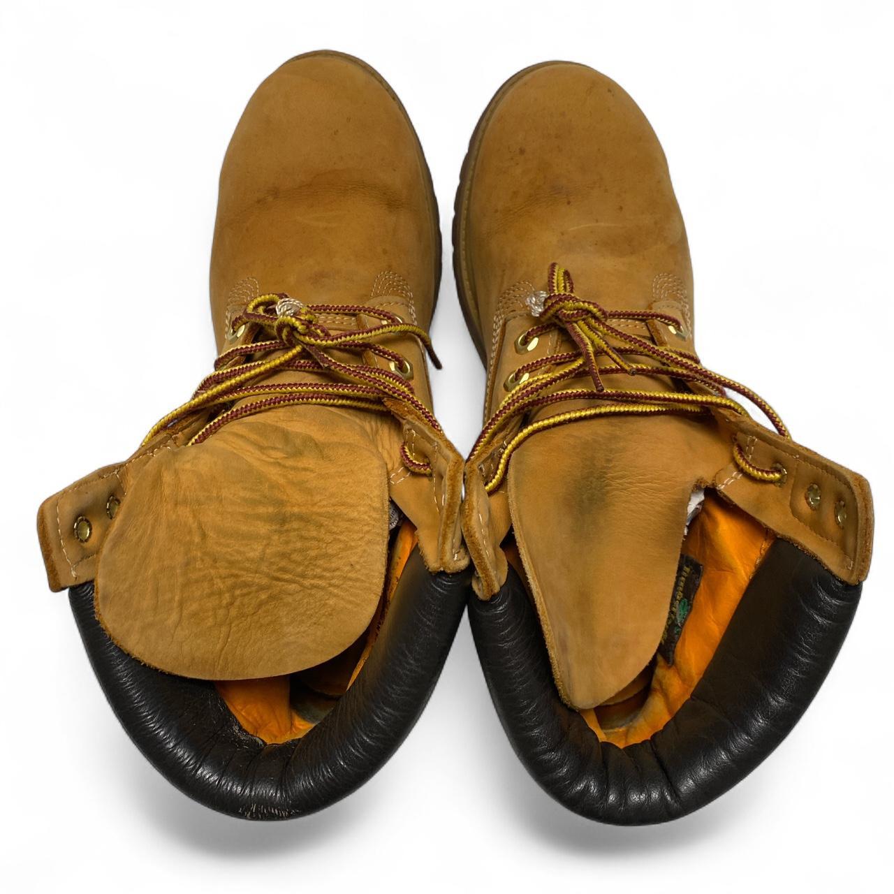 Timberland High Nubuck Wheat Brown Classic Boots (UK 8.5)