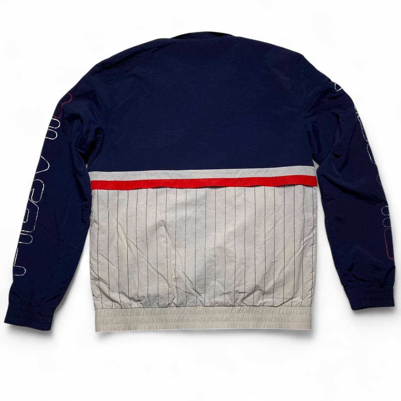 Fila Navy Red and White Shell Tracksuit Windbreaker Jacket