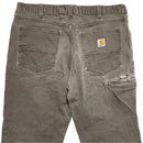Carhartt Khaki Grey Vintage Workwear Carpenter Cargo Trousers (36W)