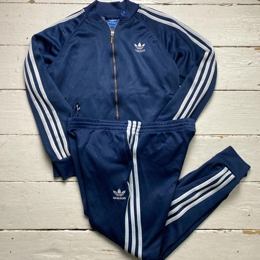 Adidas Originals SST Navy and White Tracksuit