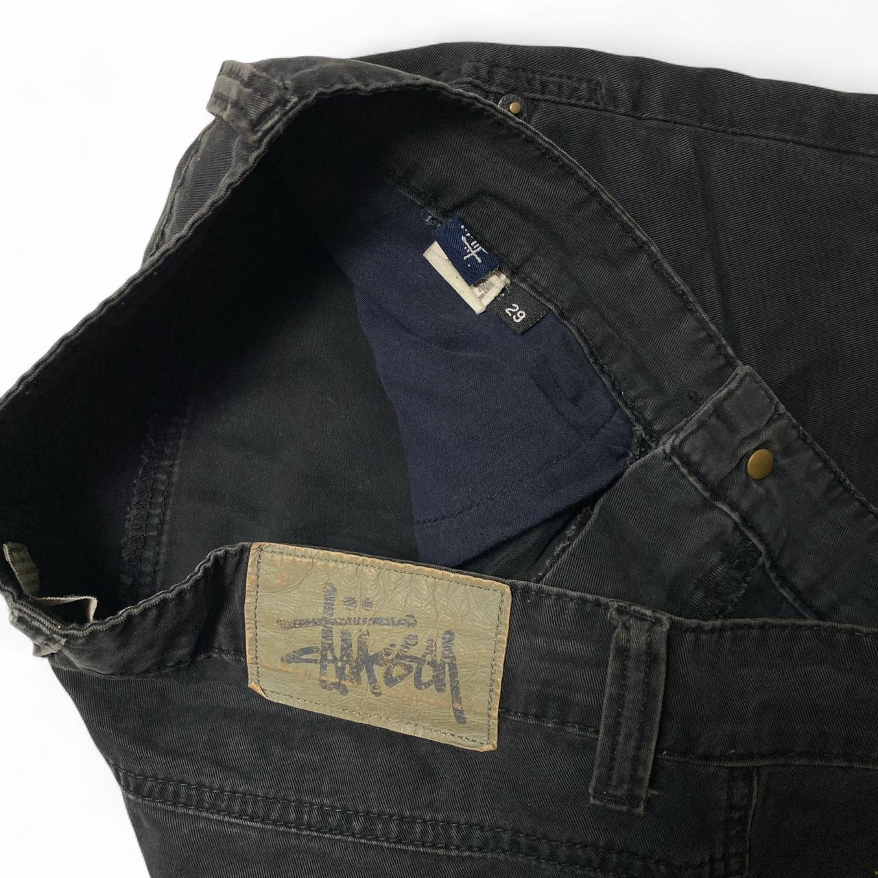 Stussy Vintage Black Jorts Jean Shorts (29W)