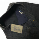 Stussy Vintage Black Jorts Jean Shorts (29W)