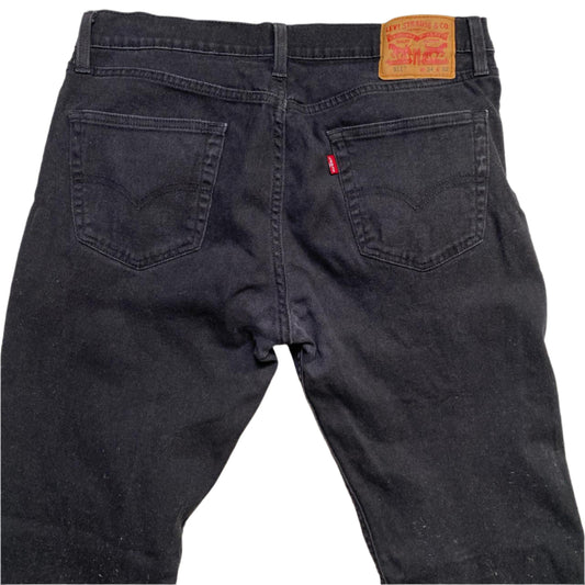 Levis 511 Black Jeans (34W)