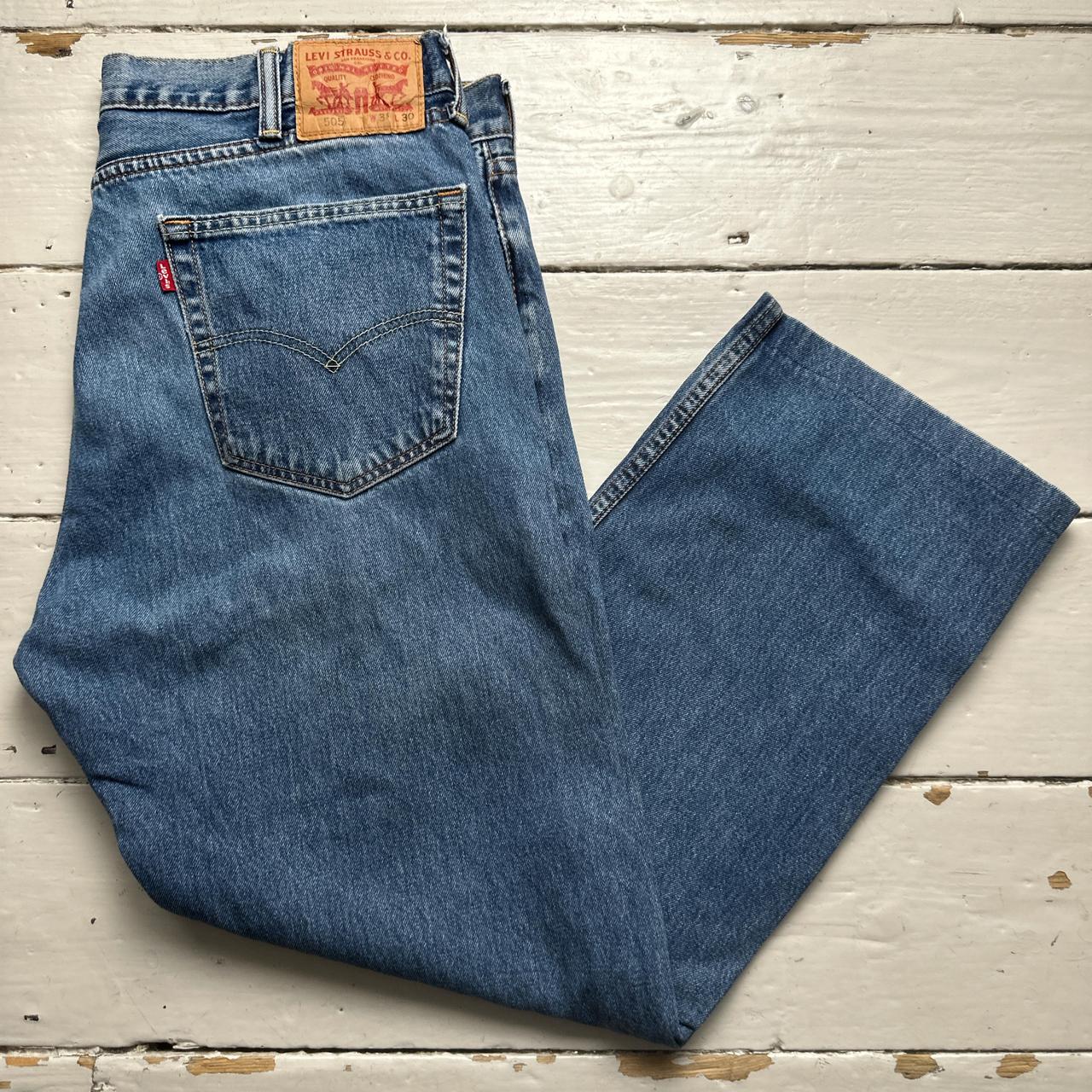 Levis 505 Baggy Light Blue Jeans