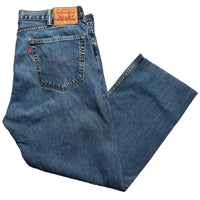 Levis 505 Baggy Light Blue Jeans (38W)