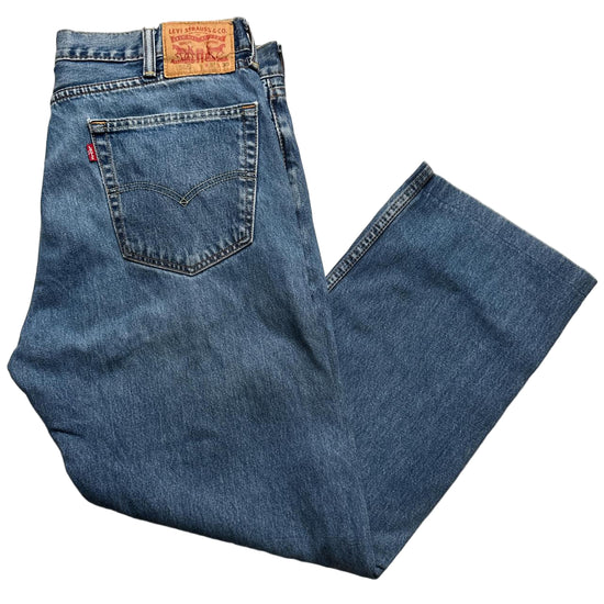 Levis 505 Baggy Light Blue Jeans (38W)
