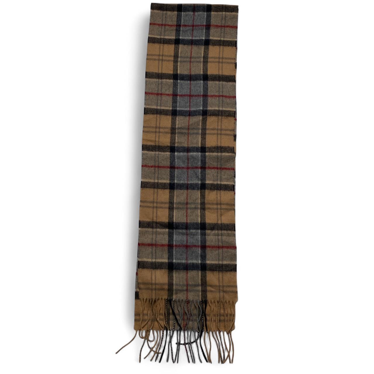 Barbour Nova Check Wool Scarf