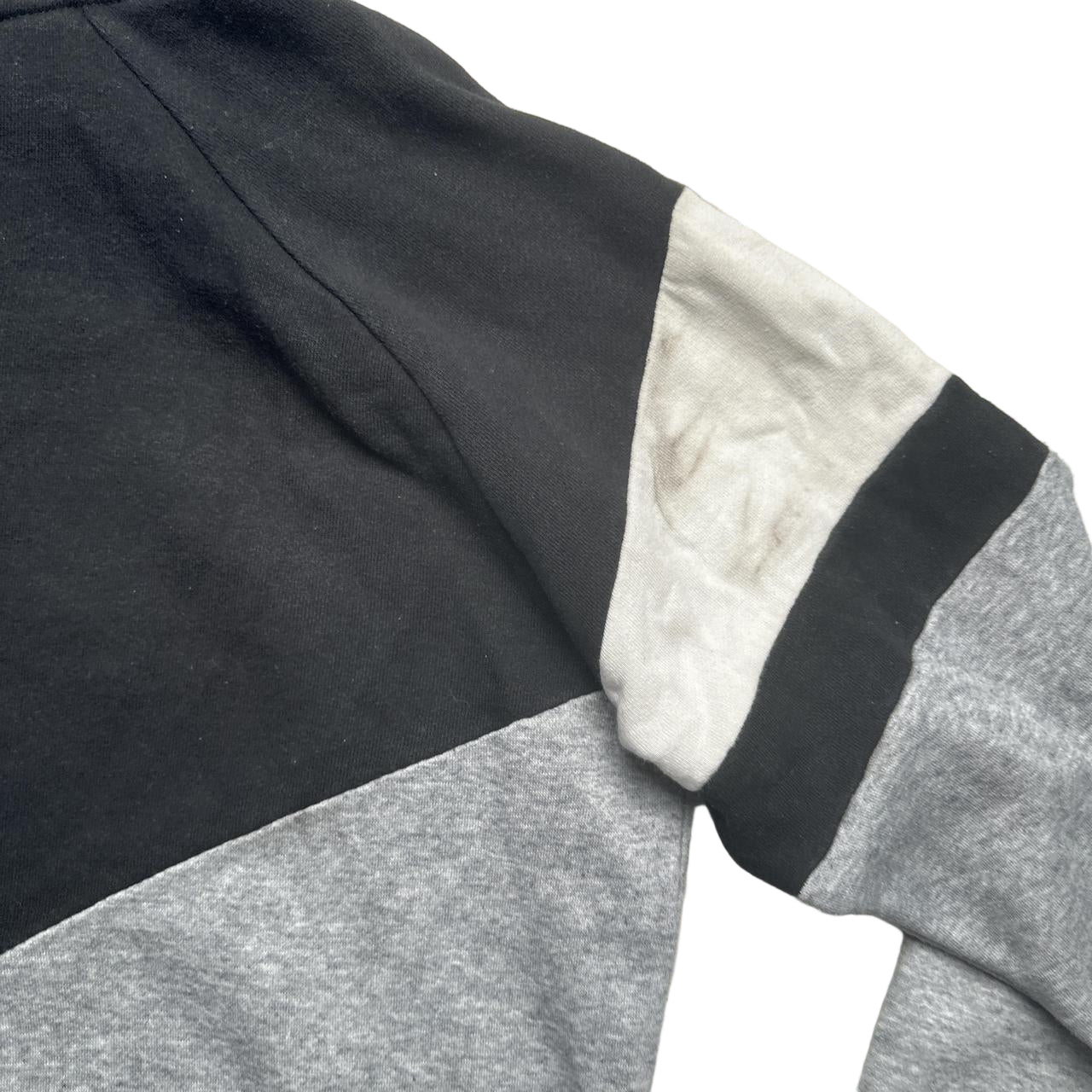 Trapstar Grey Black and White Hoodie (L)