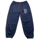 Akademiks A9 Vintage Navy and White Stitch Full Tracksuit (L)