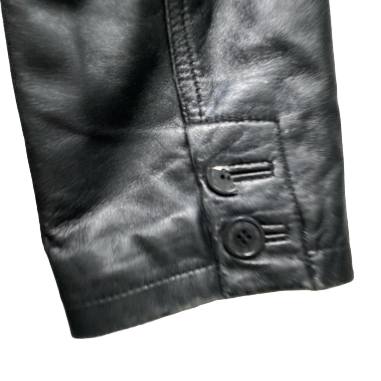 Versace Classic V2 Vintage Soft Leather Long Coat (L)