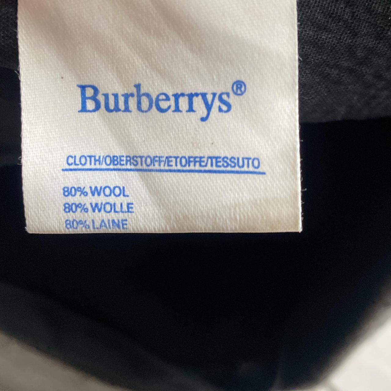 Burberry Wool Vintage 90’s Grey Cap