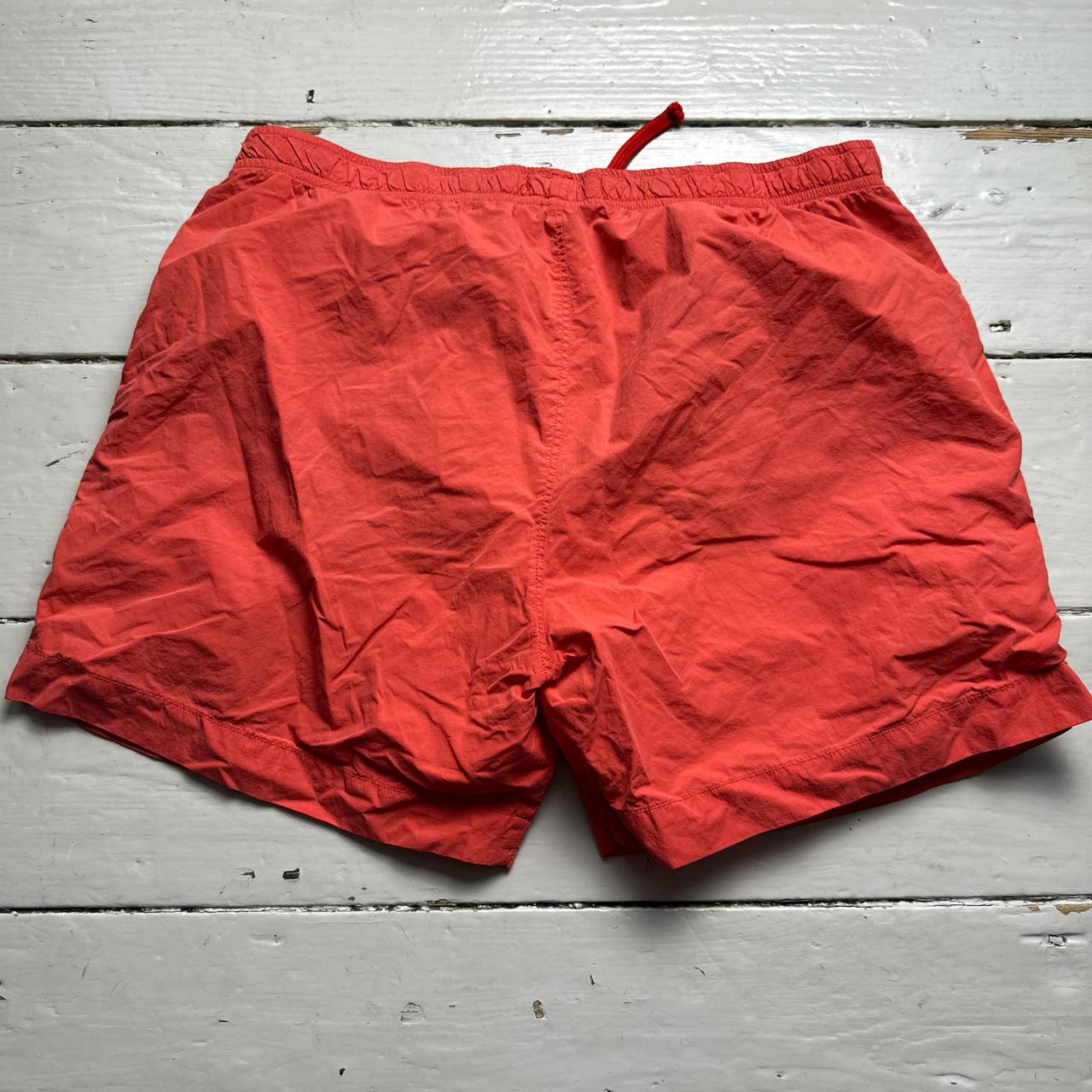 CP Company Salmon Pink Orange Swim Shorts