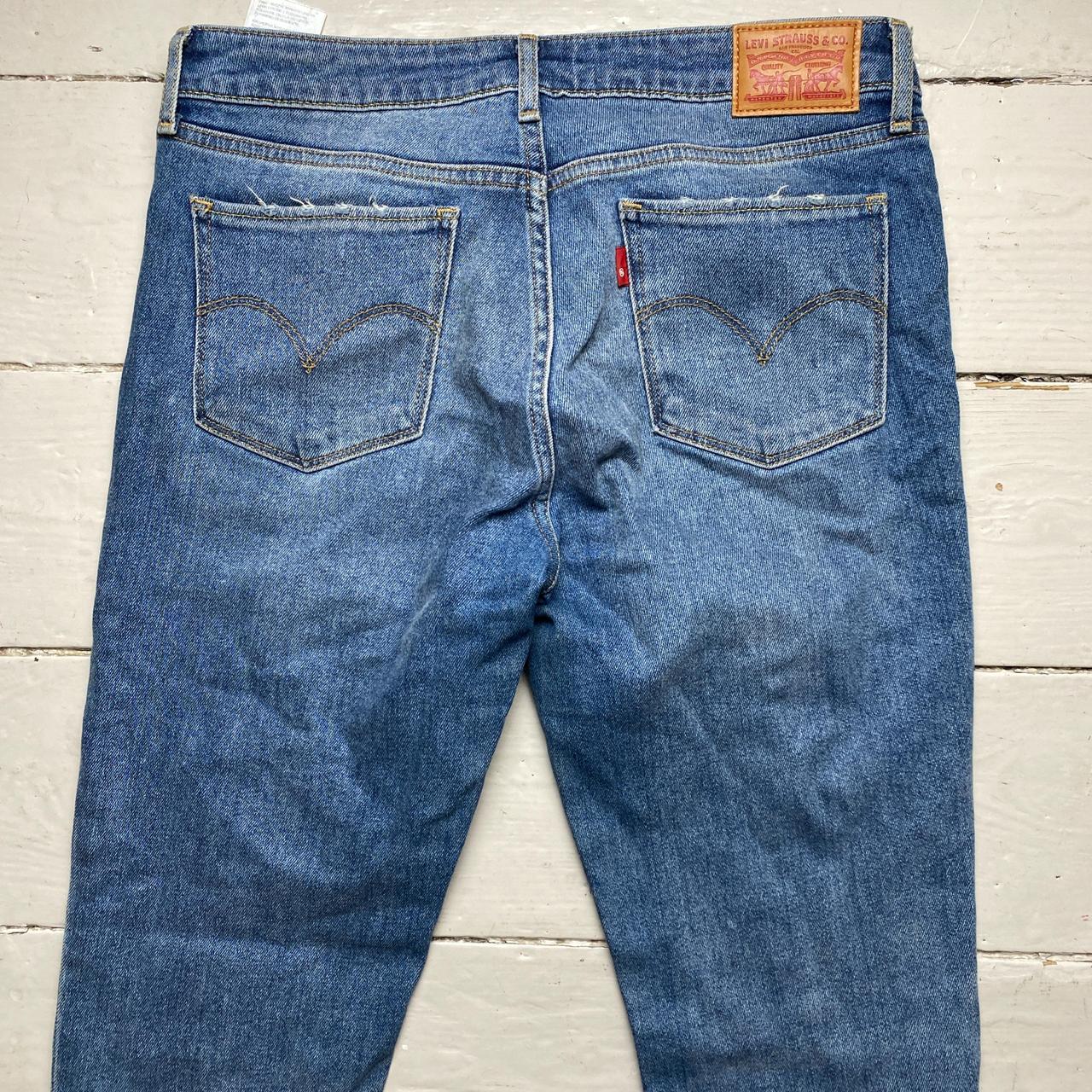 Levis 712 Slim Womens Blue Jeans