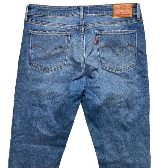 Levis 712 Slim Womens Blue Jeans (29W)