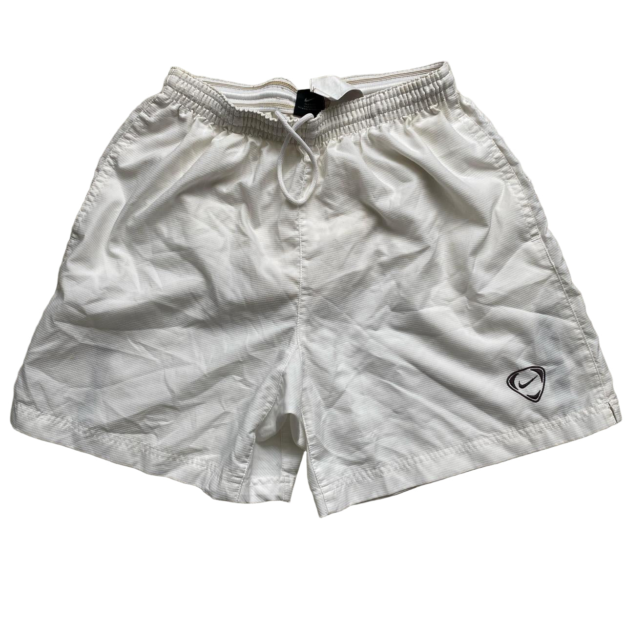Nike Vintage Football White and Black Shorts (M)