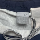 Nike Athletic Vintage Navy and White Shell Shorts (XL)