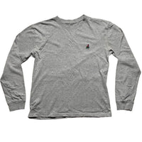 Palace Parrot Grey Long Sleeve T Shirt (S)