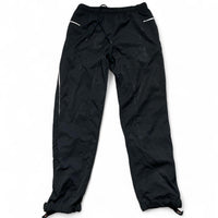 Nike Football Mercurial Vintage Y2K Shell Trackpant Bottoms Black and Orange (S)