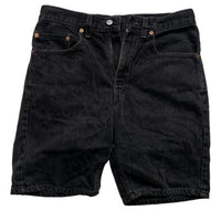 Levis 505 Charcoal Jean Jorts Shorts (31W)