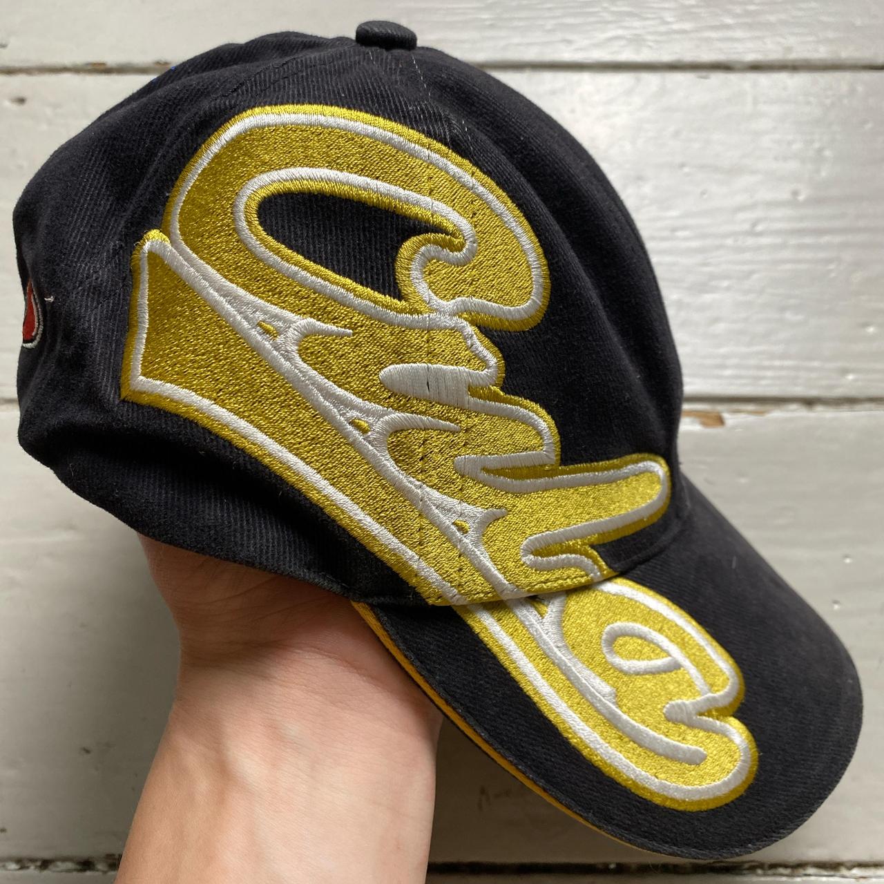 Cuba Batos Vintage Baseball Cap Black and Gold