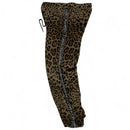 Dolce and Gabbana Womens Vintage Leopard Print Silk Lounge Tracksuit Bottoms (L)