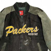 Green Bay Packers NFL Vintage Varsity Bomber Jacket (L)
