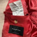 Ermenegildo Zegna Light Link Pink Stripe Suit Blazer Jacket (M)