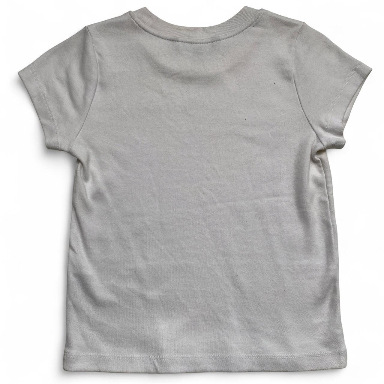 Hot as FCUK French Connection Womens White and Black Baby Tee Shirt (XS)
