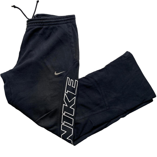 Nike Athletic Department Vintage Black and White Baggy Joggers (L)