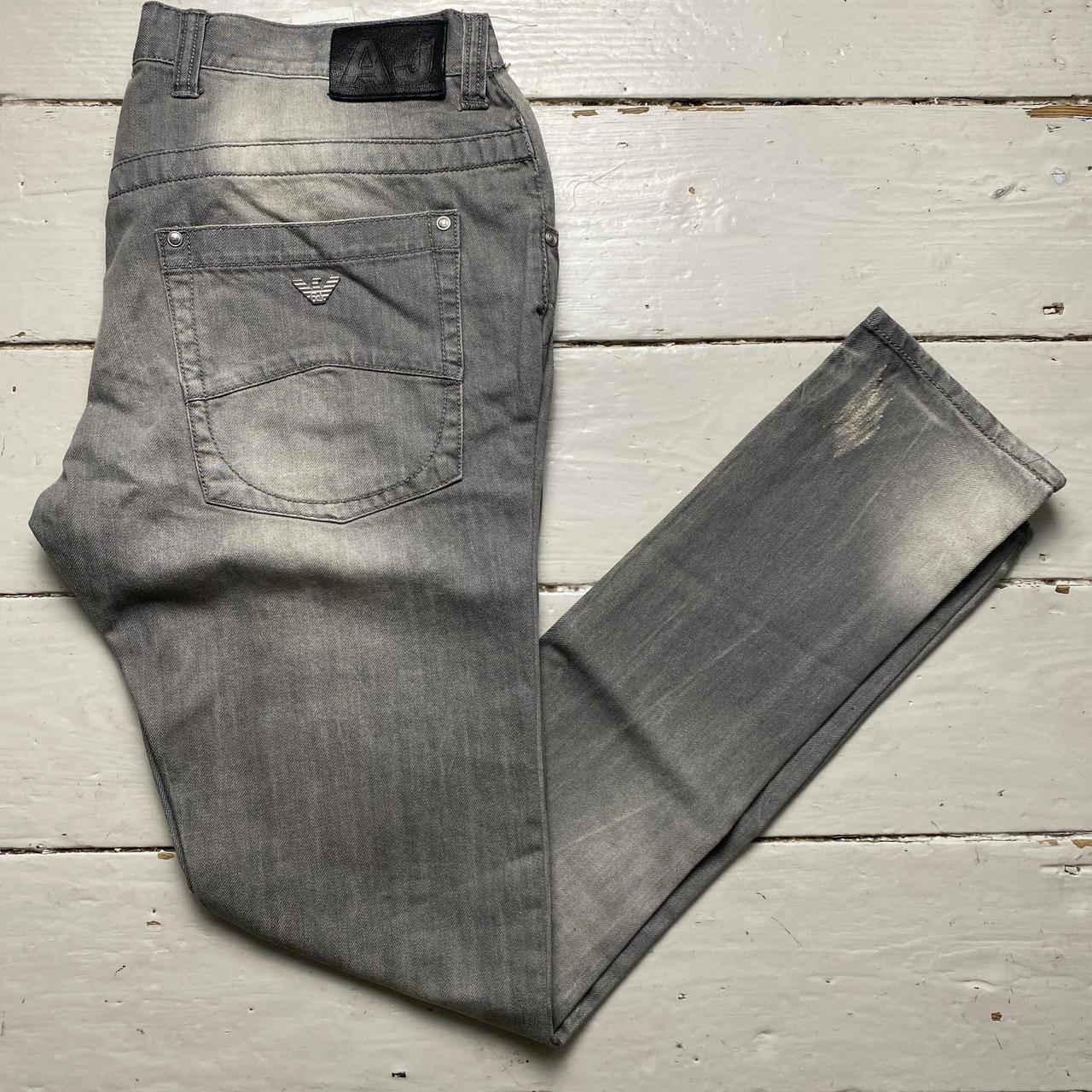 Armani Grey Baggy Jeans