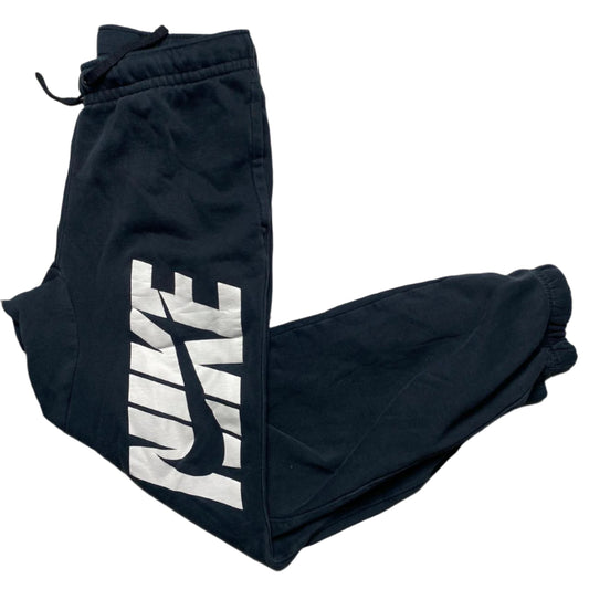 Nike Club Swoosh Black and White Joggers (XS)