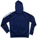 Nike Navy and White Swoosh Hoodie (S)