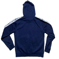 Nike Navy and White Swoosh Hoodie (S)