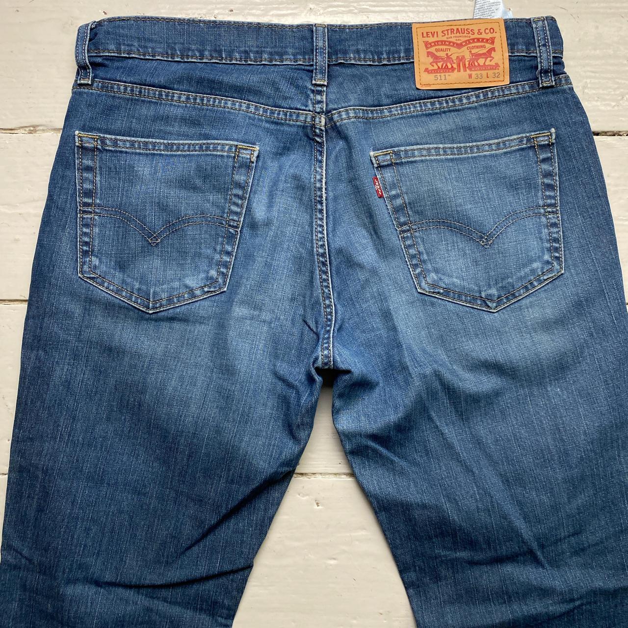 Levis 511 Navy Blue Jeans