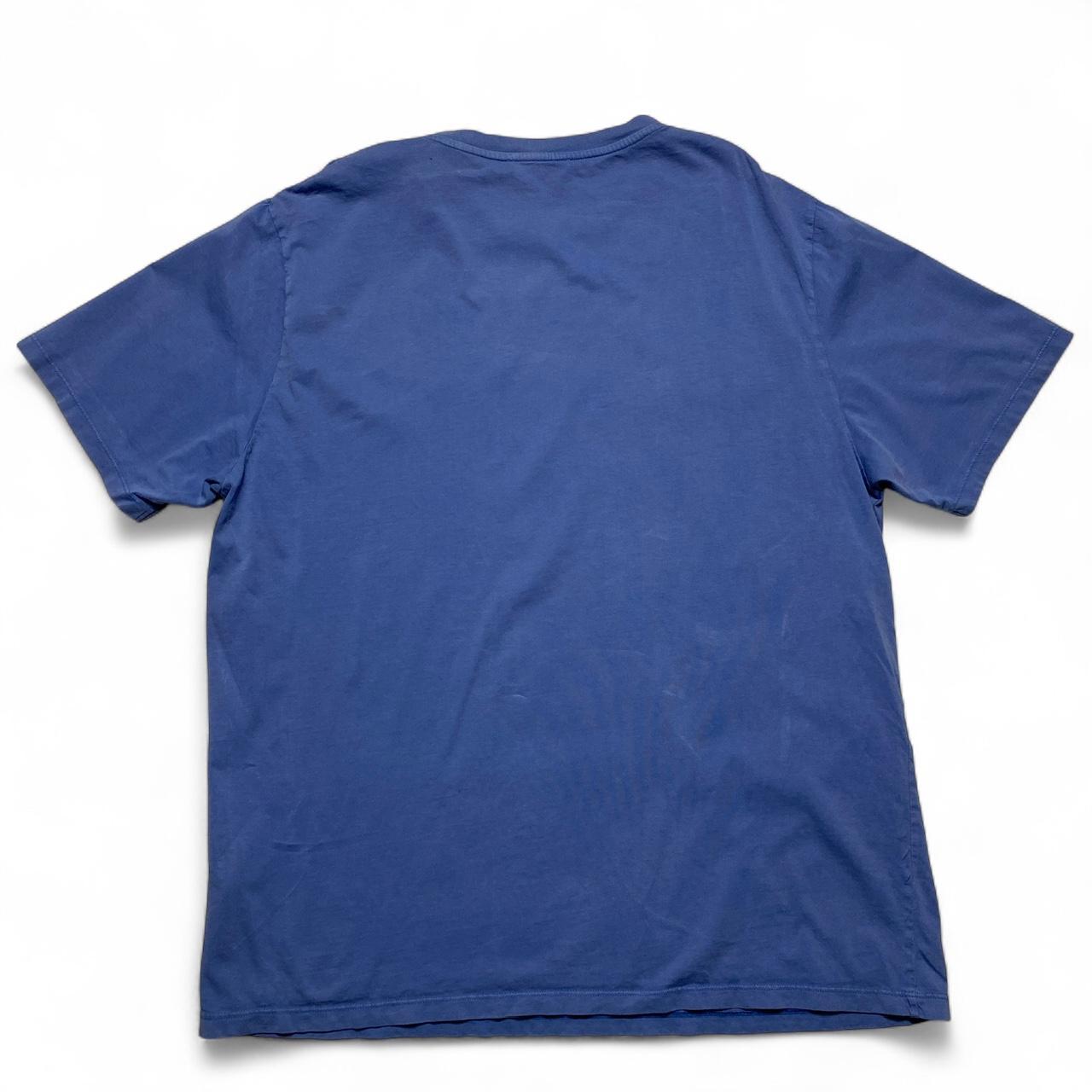 JW Anderson Anchor Blue and Black T Shirt (XL)
