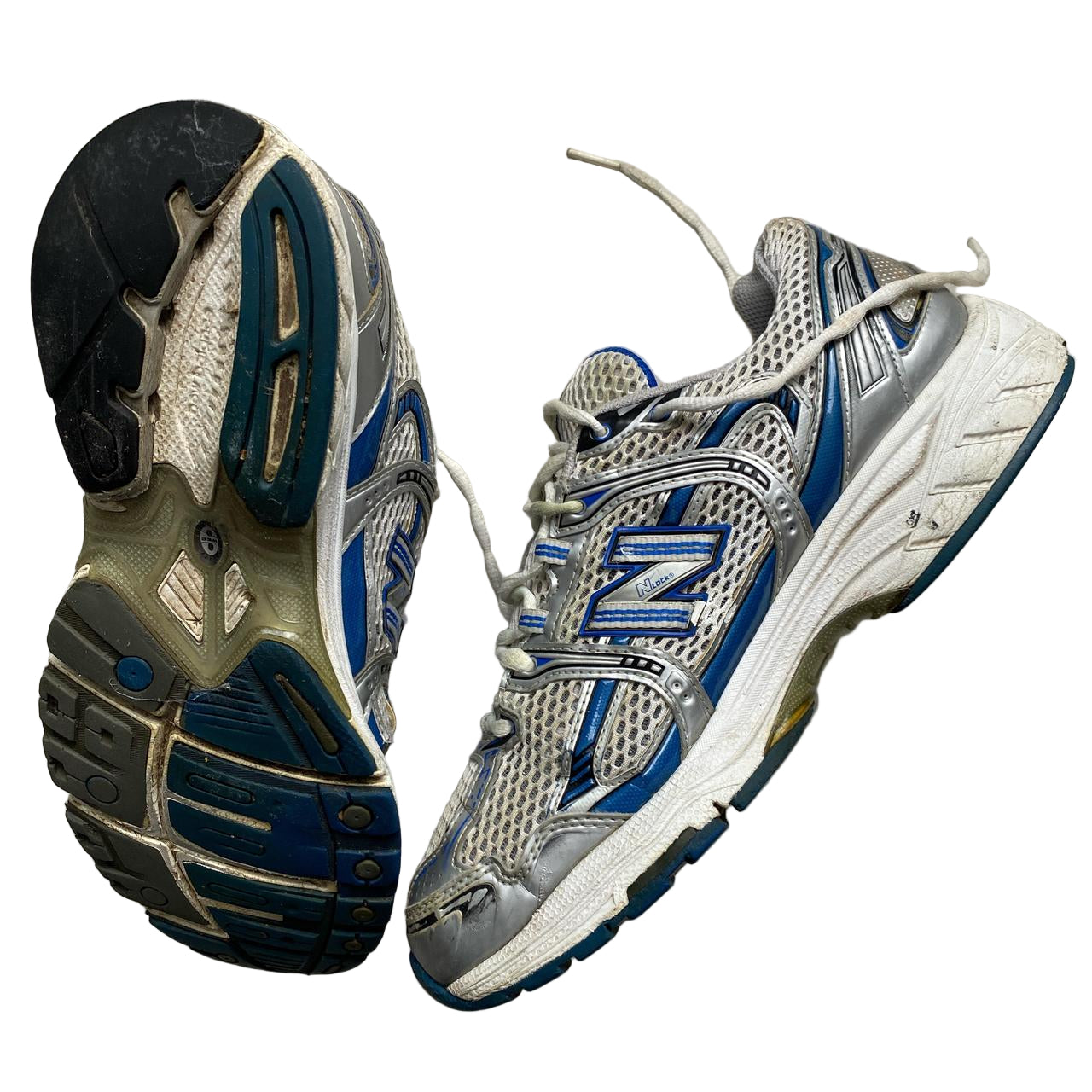 New Balance 1063 Silver and Blue Trainers (UK 9.5)