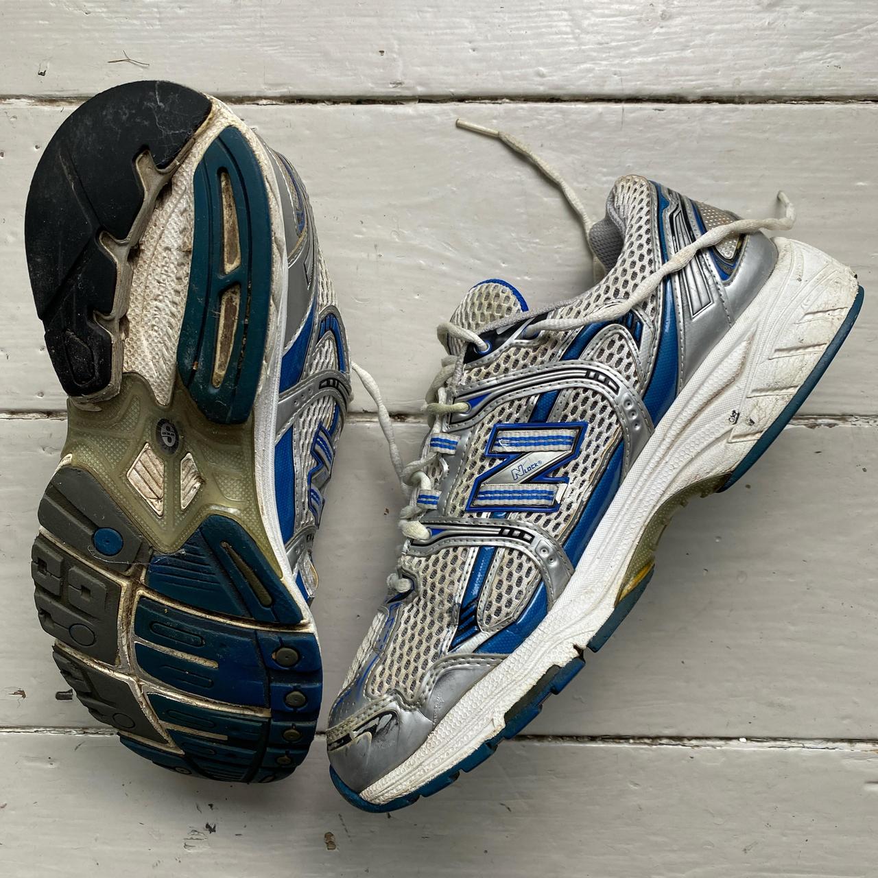 New Balance 1063 Silver and Blue Trainers