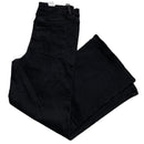 Good American Baggy Flared Black Jeans (12)