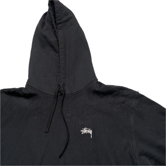 Stussy Black and White Basics Hoodie (XL)